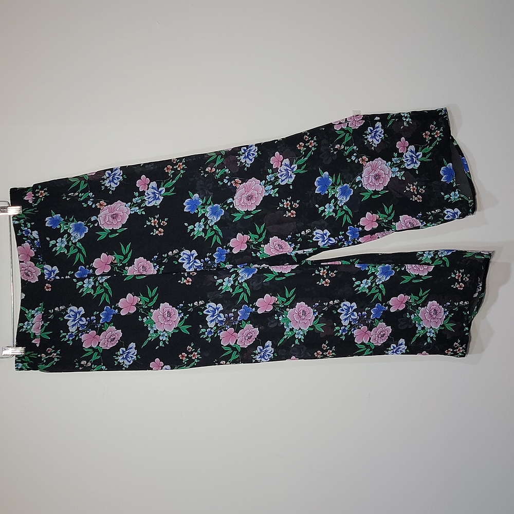 Torrid wide leg floral pants (0x)